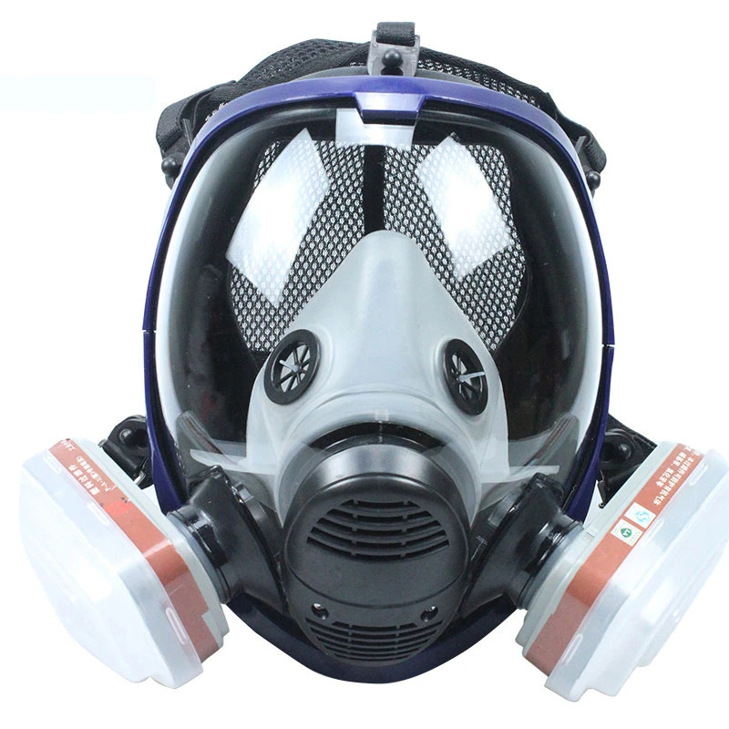 Gas Mask 6800 Electric Dustproof Respirator Chemical Respiratory Face Mask For Welding With Air Filter Full Face Gas Mask