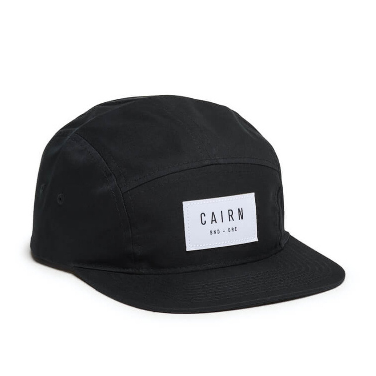 2023 Hot Sale 5 panel flat brim embroidered unstructured cotton twill snapback hats caps