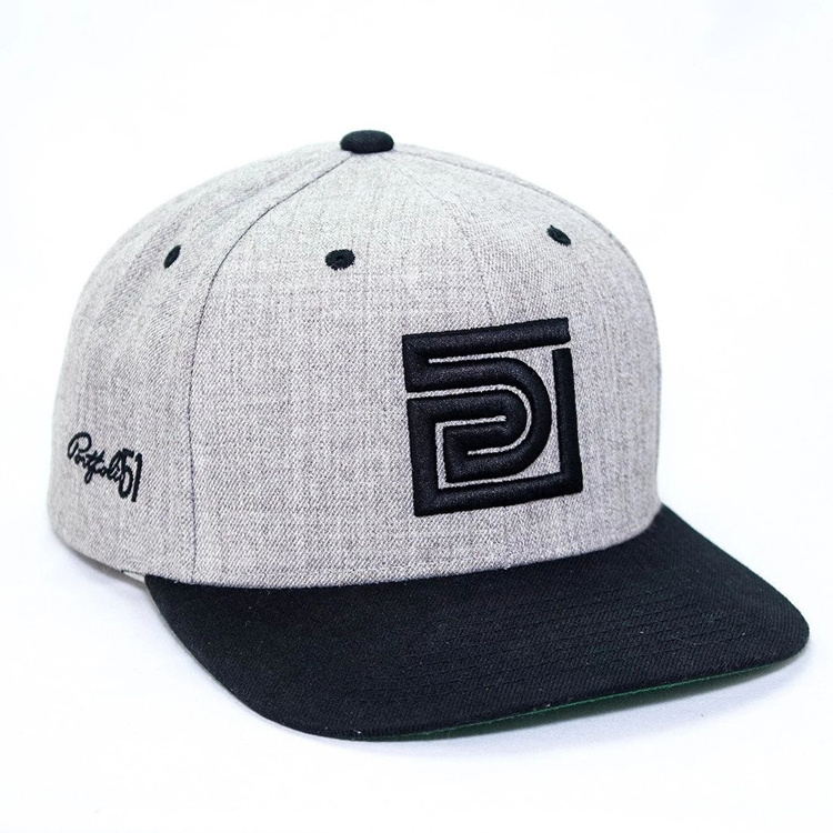 Custom Patch Snapback Cap Baseball Snapback Hats with 3d embroidery