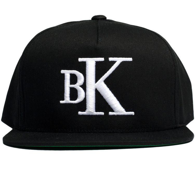 Custom High Quality 6 Panel 3D Embroidery Logo Cotton Twill Flat Brim Snapback Hat Cap