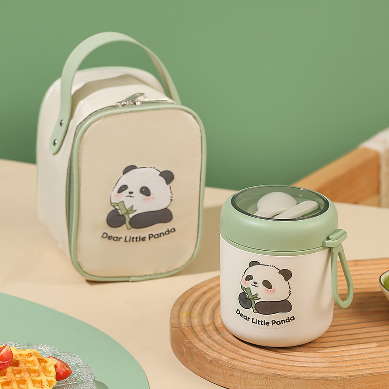 Stainless Steel Vacuum Thermal Lunch Box With Insulated Lunch Bag Food Warmer Soup Cup Containers Bento Box For Kids Adult