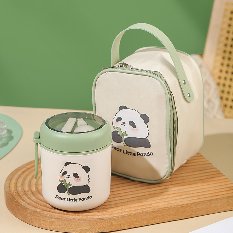 Stainless Steel Vacuum Thermal Lunch Box With Insulated Lunch Bag Food Warmer Soup Cup Containers Bento Box For Kids Adult