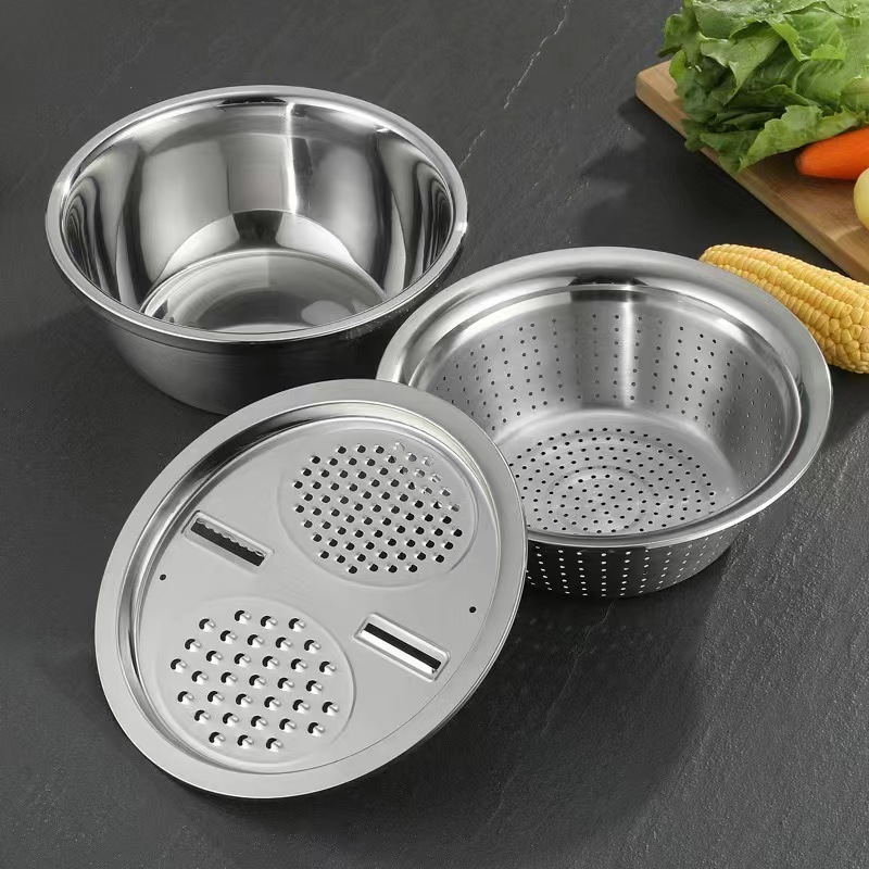 Stainless Steel Hand Multifunction Fruit & Vegetable Tools Kitchen Vegetable Grater Cutter Slicer Hand Held Vegetable Chopper