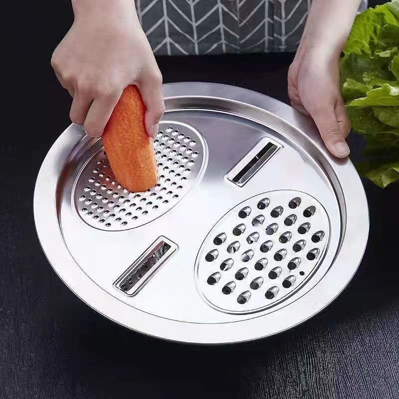 Stainless Steel Hand Multifunction Fruit & Vegetable Tools Kitchen Vegetable Grater Cutter Slicer Hand Held Vegetable Chopper