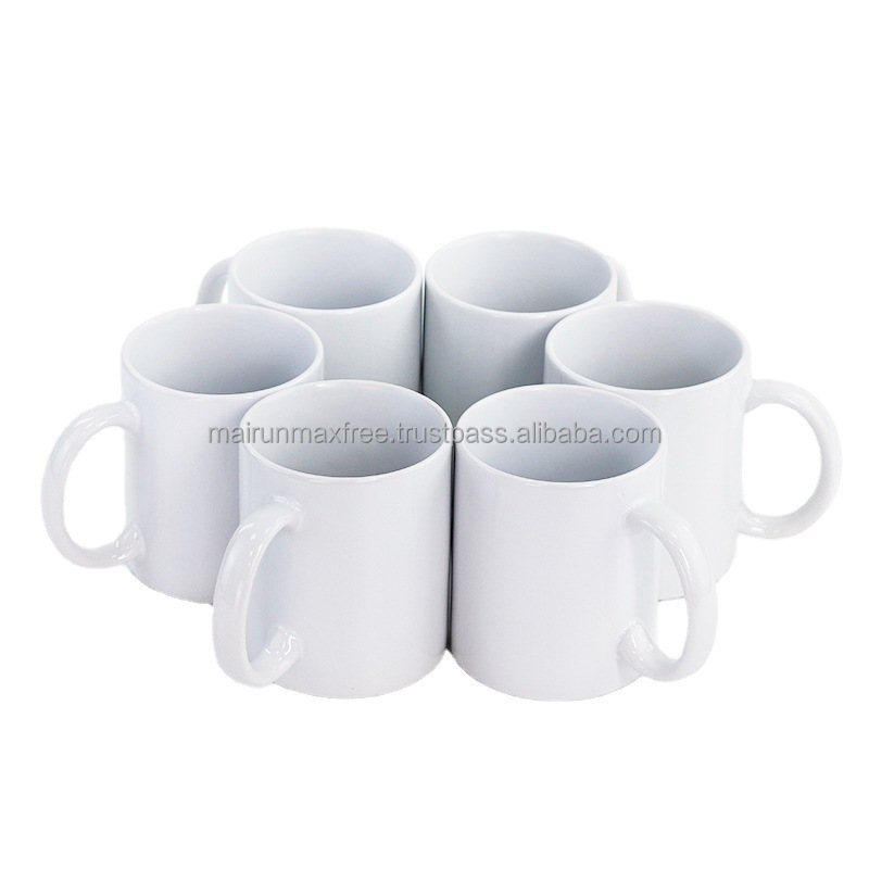 Wholesale ceramic mug 11oz aa white sublimation 11oz mug dimensions custom cup for sublimation