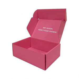 Customized Printed Corrugated Paper Tuck Box Candle Packaging Shipping Mailing Box