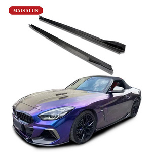 High quality with perfect line design 2018- carbon fiber body kit for BMW Z4  G29 side skirts