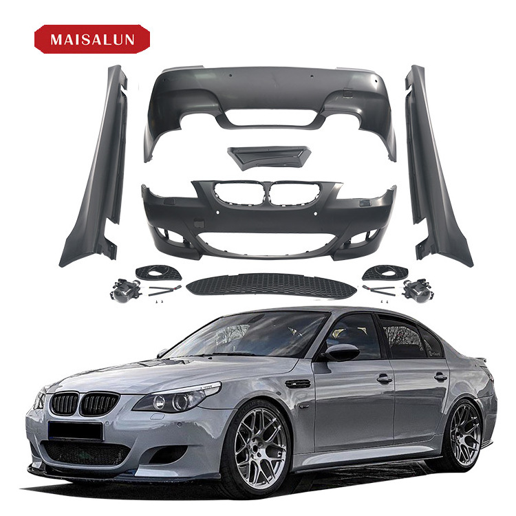 E60 M5 Car Body Kit For BMW 5 series 2003-2010 Front Bumper Rear Bumper For PP Material Fit Body Kit Bumper