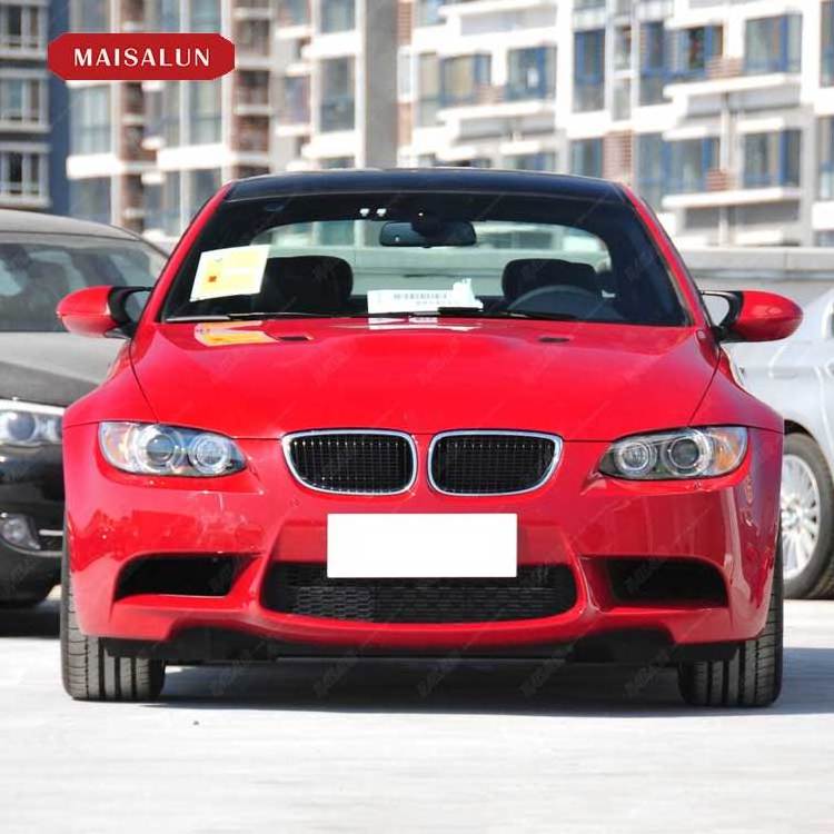 MAISALUN 3 Series 2006-2009 E92 Body Kit For BMW E92 Upgrade To M3 Style Body Kit With Front Bumper Side Skirts Rear Bumper