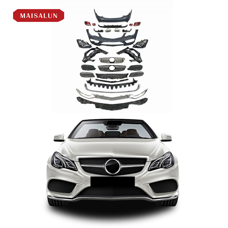 Auto Parts Body Kit For BENZ E-Class W207 Coupe Old Upgrade to New Bodykit  with Headlights and Taillights