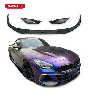 High-quality body kit For BMW Z4 upgrade to carbon fiber style front lip kit