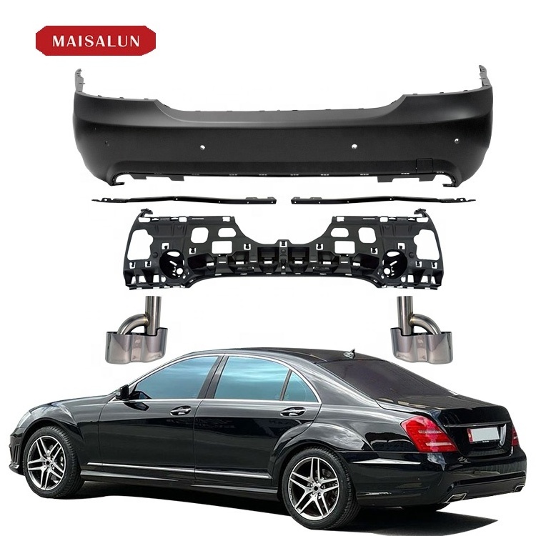 W221 PP car bumpers for s class 2009-2013y s550 s500 s350 convert to s63 AMG design body kits conversion w221 facelift