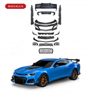 MASALUN Auto Spare Parts Car Bumper With Grille Front Lip Rear Diffuser ZL1 Style Bodykit For Chevrolet Camaro