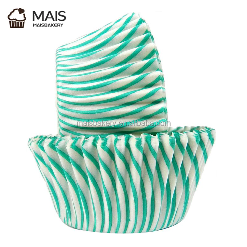 MaisBakery wholesale disposable round muffin baking cake cup muffin wrappers fluted paper baking cup in  black color