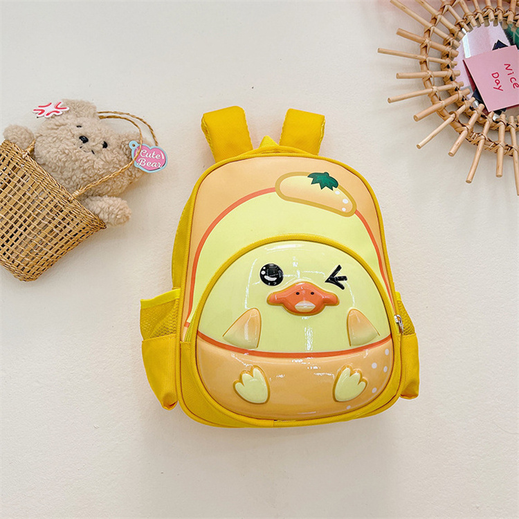 2024 New Toddler Mini Sublimation Boy Walking Cartoon Canvas Safety Anti-lost Backpack