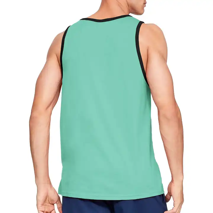 Men Bamboo Bodybuilding Gym Workout Tank Top Custom High Quality Fashion Fitness Vest