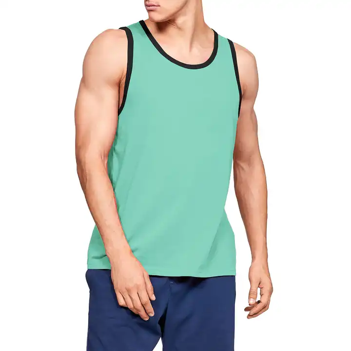 Men Bamboo Bodybuilding Gym Workout Tank Top Custom High Quality Fashion Fitness Vest