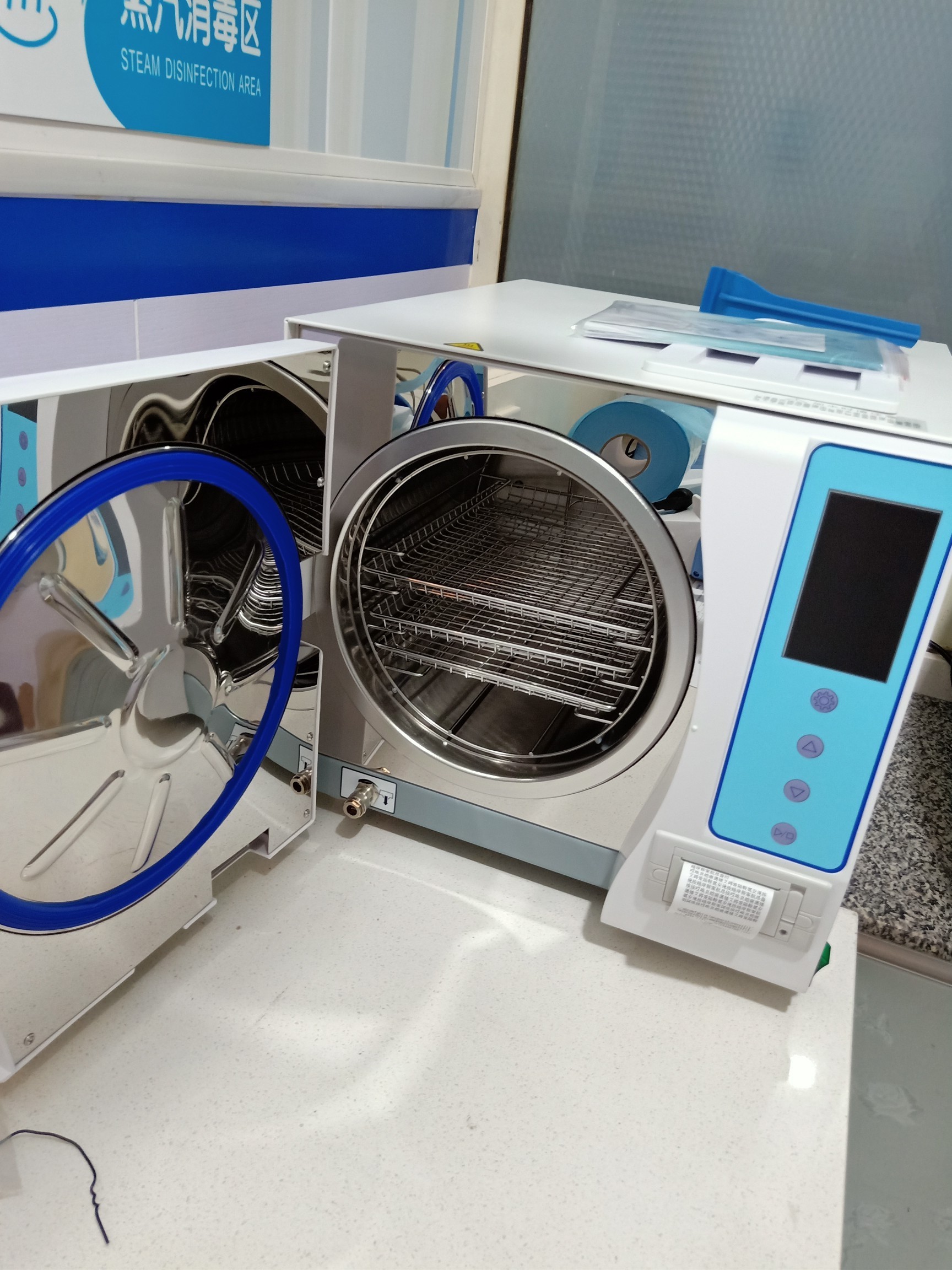 Medical Dental Portable Class B Autoclave (12L/18L/23L) With Printer And USB/Pressure Steam sterilizacion Sterilizer