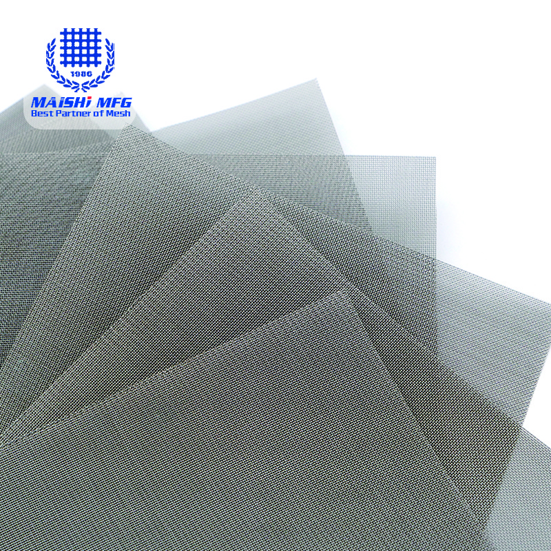 304 316 Stainless Steel Woven Screen Mesh SS Wire Net