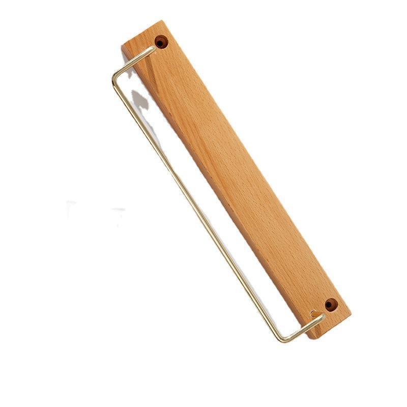 Good Goods Factory Direct Sales Towel Rack Wall Mounted Beech Towel Shelf Towel Rack