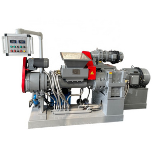 Rubber strainer filter extruder machine for butyl/EPDM