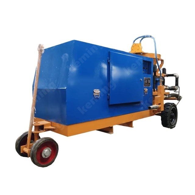 ISO certificate KSP - 7 diesel engine dry and wet shotcrete machine rubber elbow concrete gunite machine