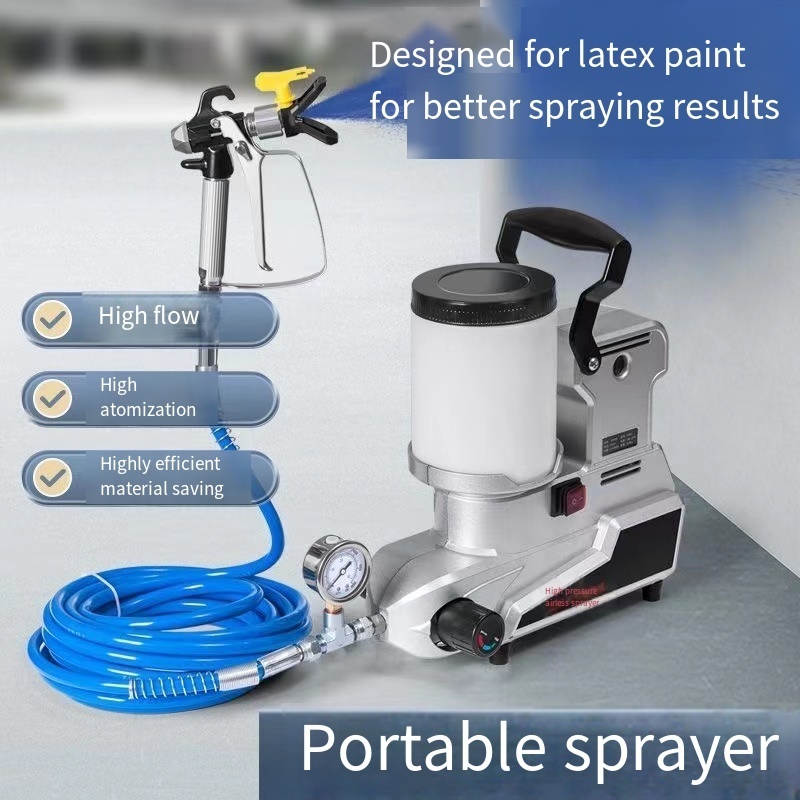 DIY New Electric Airless High Pressure Paint Sprayer Portable Light Weight Airless Sprayer