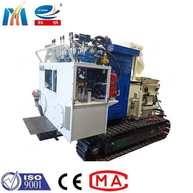 MA dry shotcrete hydraulic remote control conveying gunite machine shotcrete machine for long distance mine