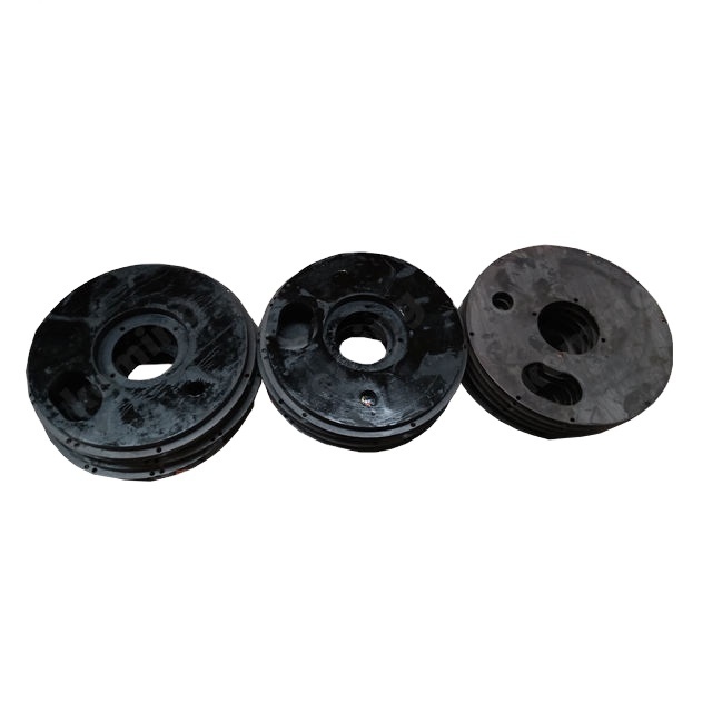 Wear Resistance upper Rubber Sealing Plate In Shotcrete Machine Steal plate gunite machine parts in stock