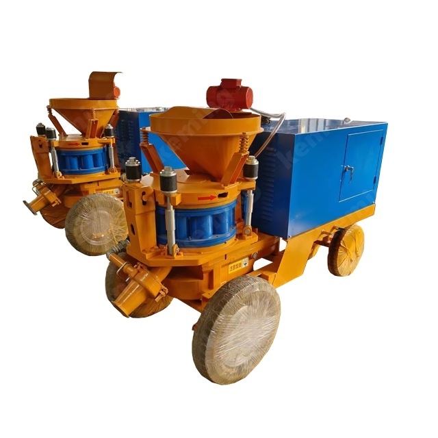 CE certificate KSP shotcrete machine wet pumpcrete machine concrete gunite machines for mountain slope