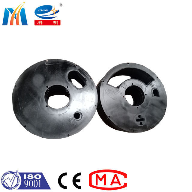 Wear Resistance upper Rubber Sealing Plate In Shotcrete Machine Steal plate gunite machine parts in stock