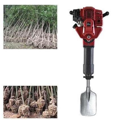 Handheld Multi-Function Gasoline Drill Hole Digger Planting Digging Machine Tree Mover Machine Gas Powered Hammer Shovels