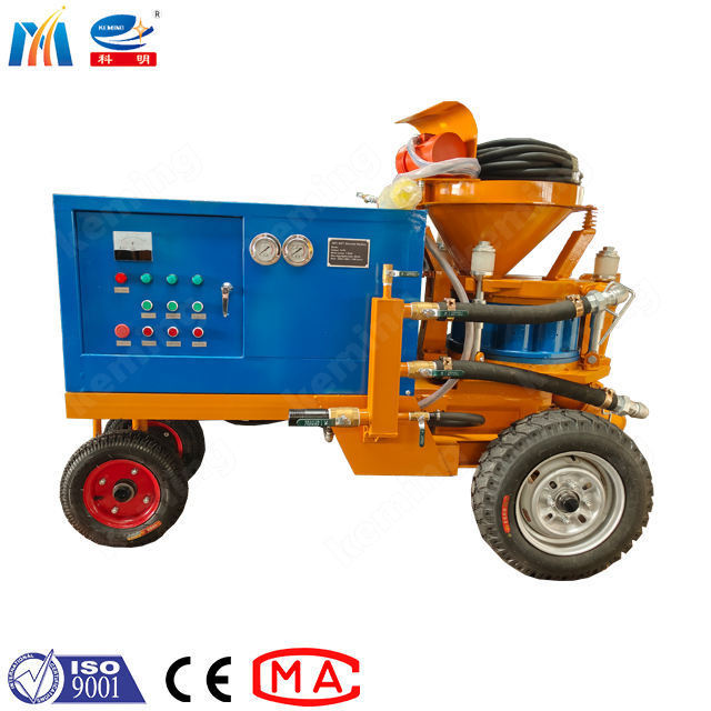 CE certificate KSP shotcrete machine wet pumpcrete machine concrete gunite machines for mountain slope