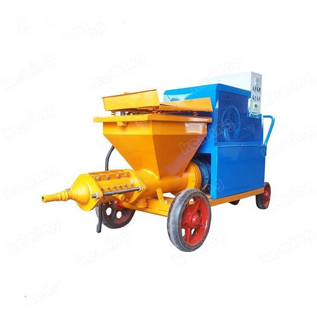 150 m3 / h stucco spraying distance mortar sprayer part propeller render spray machine gunite machine