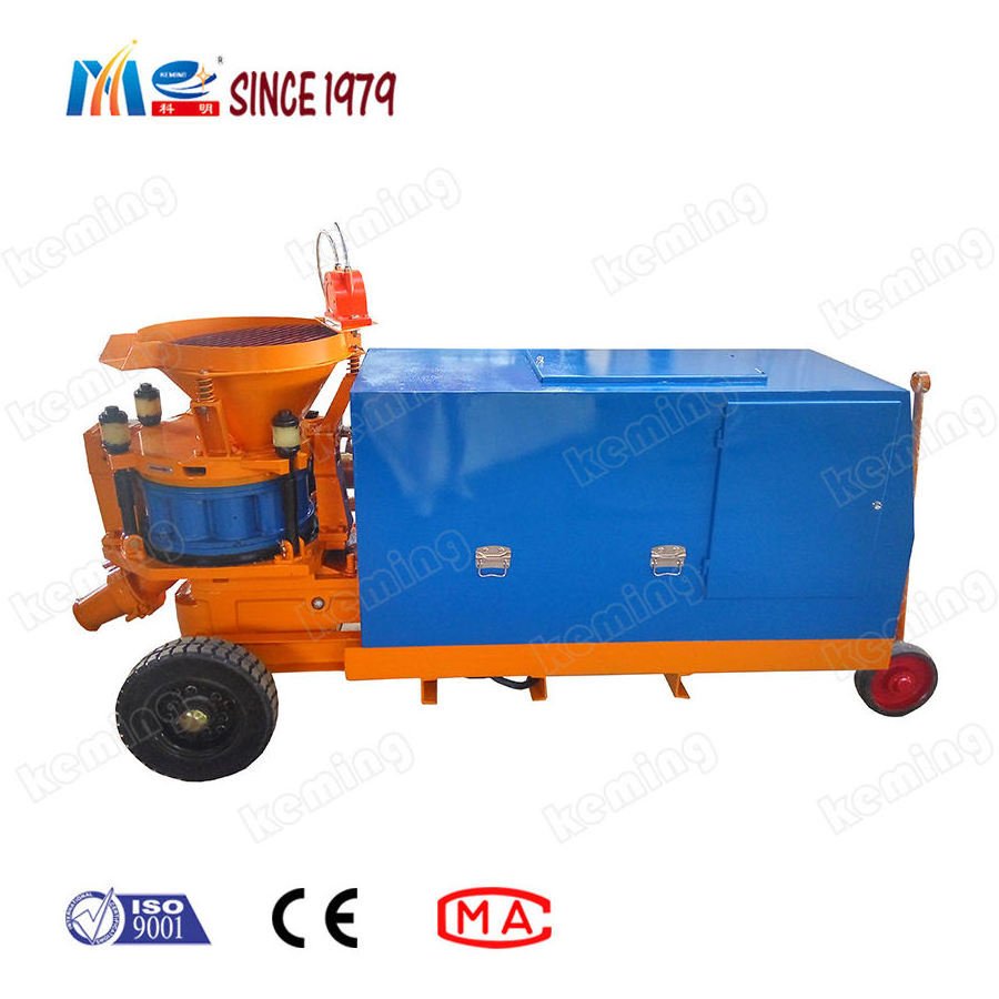 wet and dry concrete gunite machine KSP concrete shotcrete machine gunite machine parts for slope supporting