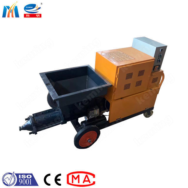 150 m3 / h stucco spraying distance mortar sprayer part propeller render spray machine gunite machine