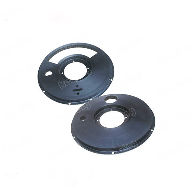 spraying nozzles rubber sealing plate for wet type concrete shotcrete machine parts gunite parts