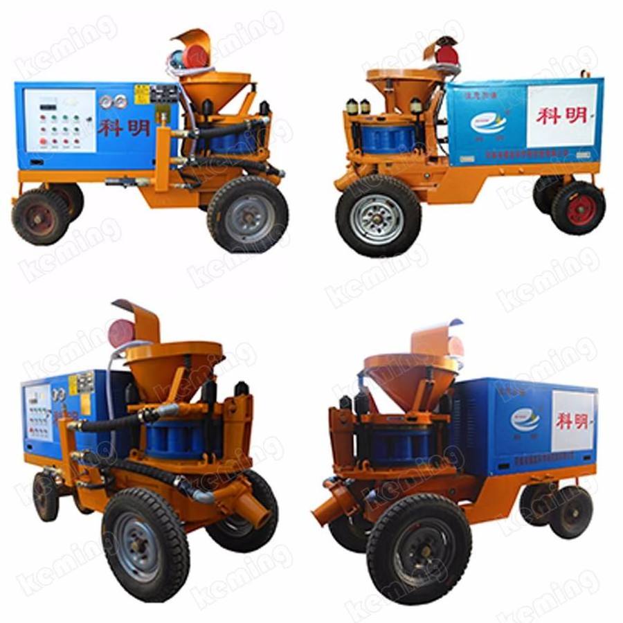 wet and dry concrete gunite machine KSP concrete shotcrete machine gunite machine parts for slope supporting