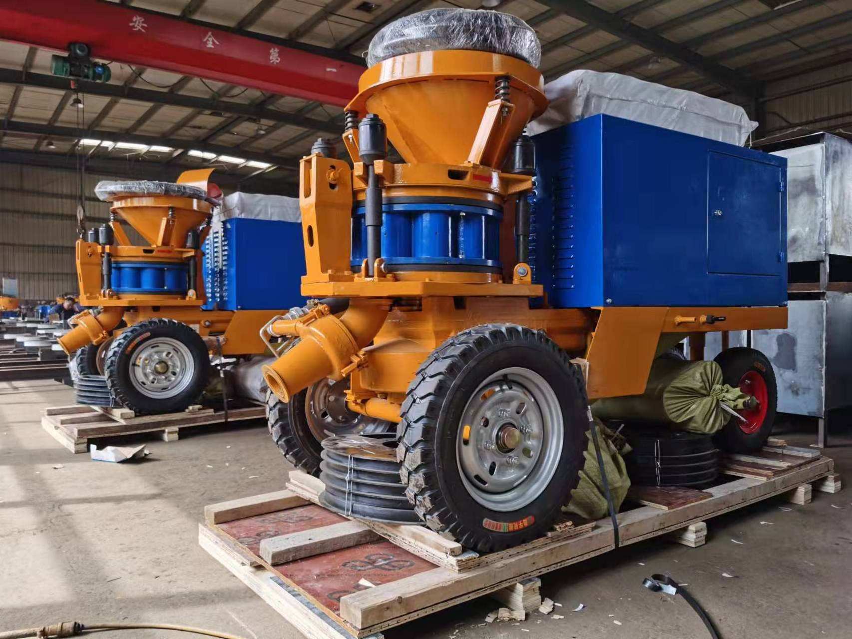 CE concrete gunite machine KSP electrical wet shotcrete machine concrete spraying machine for tunnel