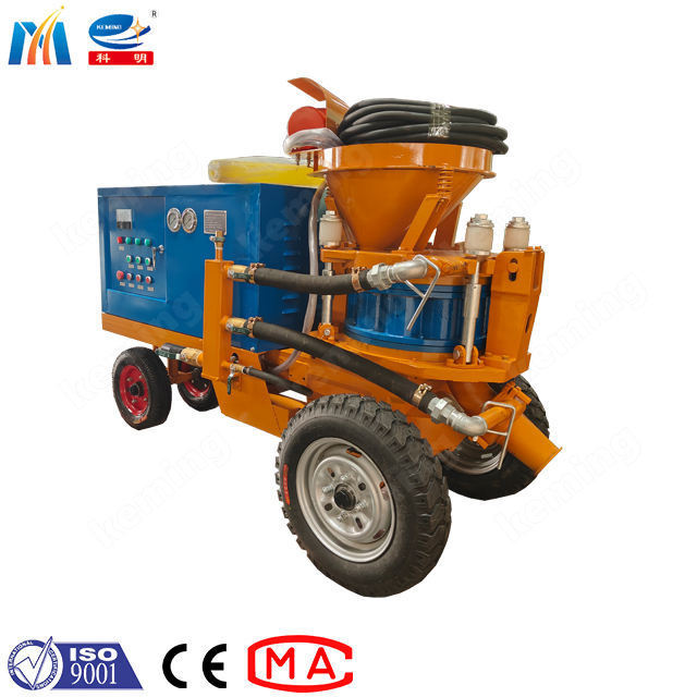 cheaper industrial 380 V KSP wet shotcrete machine for pool gunite in America