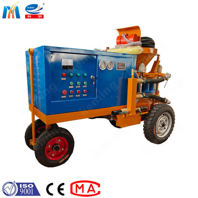 cheaper industrial 380 V KSP wet shotcrete machine for pool gunite in America