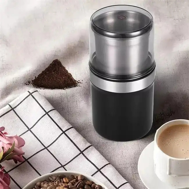 Small Mini Electric Wet and Dry Grinder for Spices, Coffee Beans, Spice Blender and Espresso Grinder