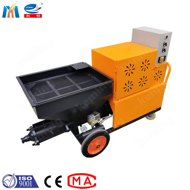 150 m3 / h stucco spraying distance mortar sprayer part propeller render spray machine gunite machine