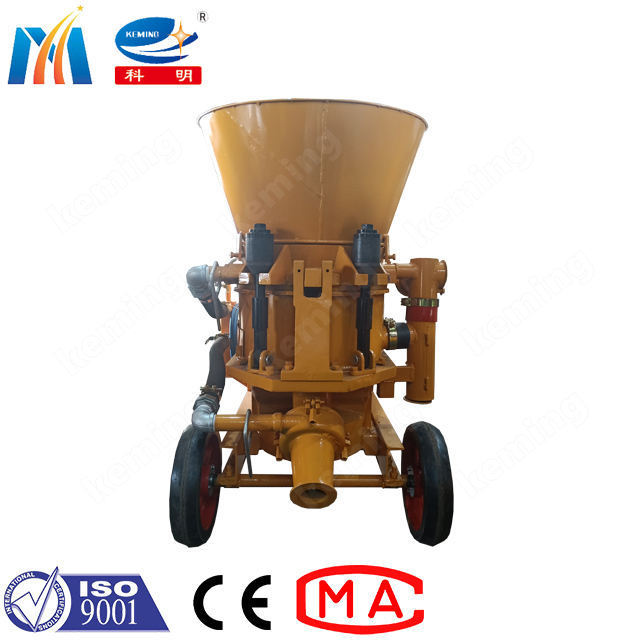 KPZ - 3 A shotcrete machine concrete sprayer mini gunite machine mix wall concrete spraying machine