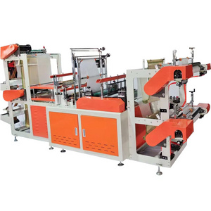 Price polyethylene bag flat pocket bag making machine Flat pocket production equipment plastic bag processing machinery