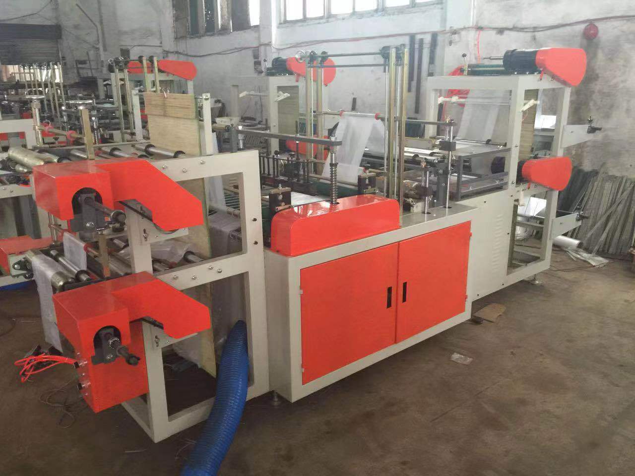 Price polyethylene bag flat pocket bag making machine Flat pocket production equipment plastic bag processing machinery