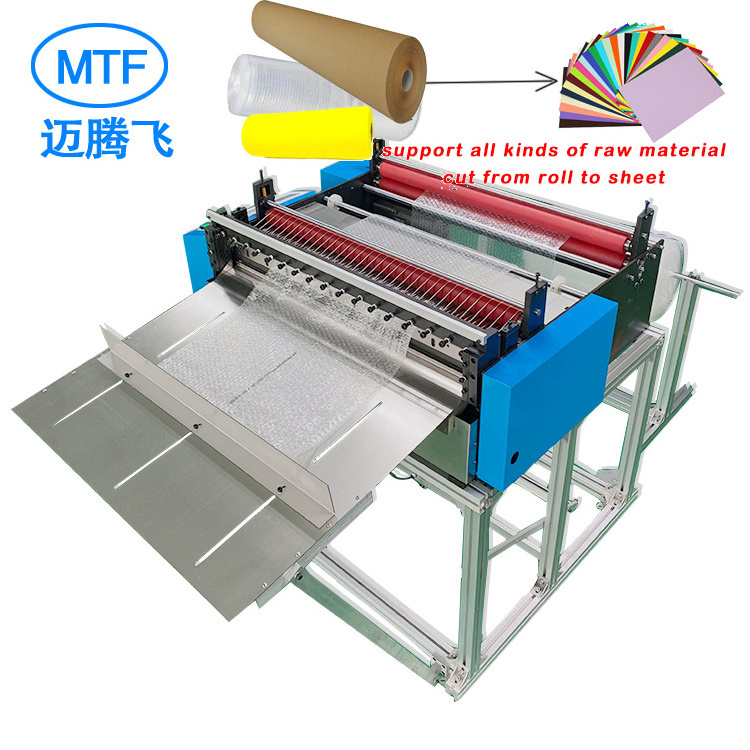 Automatic Electric Fabric Label A4 Paper Roll Slitter Cutter A4 A3 Tpu Plastic Pvc Film Foil Cross Cutting Sticker Paper Machine