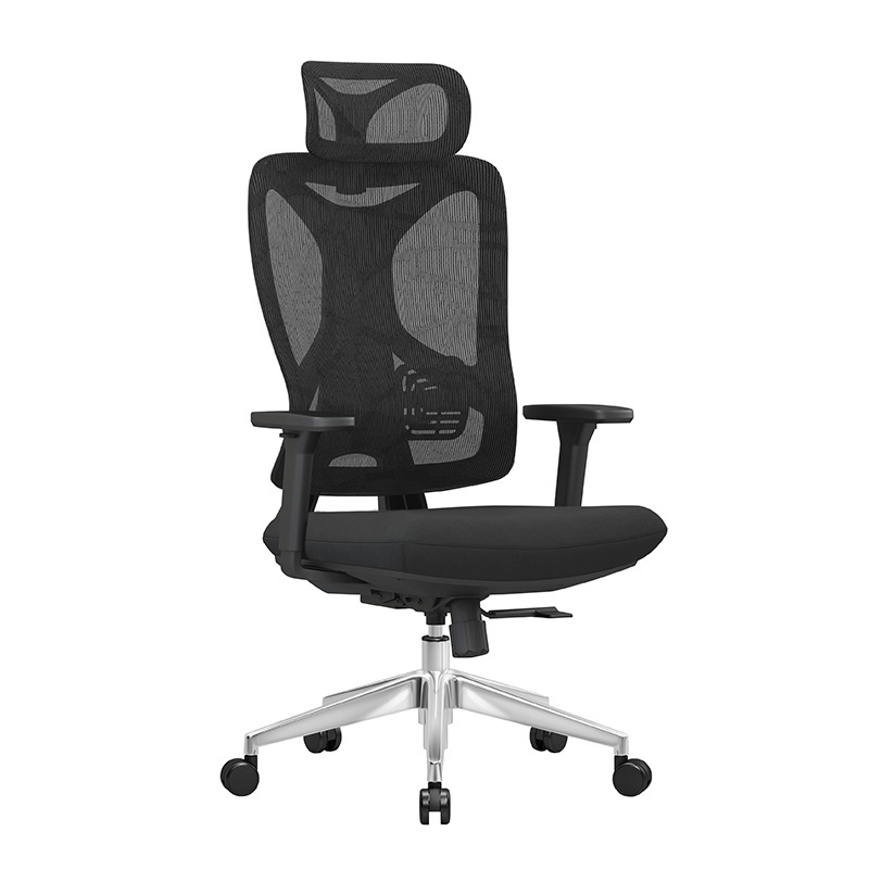 Boardroom Cross Legged Office Chairs Comfortable Management Chair Ergonomic Mesh Fabric Studio Chair