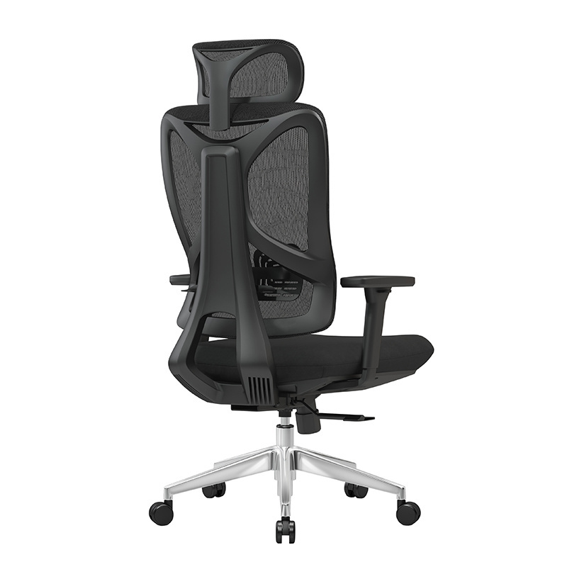 Boardroom Cross Legged Office Chairs Comfortable Management Chair Ergonomic Mesh Fabric Studio Chair