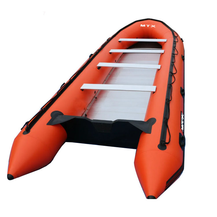 5 Persons Dinghy Inflatable Aluminum Passenger Ferry Boat